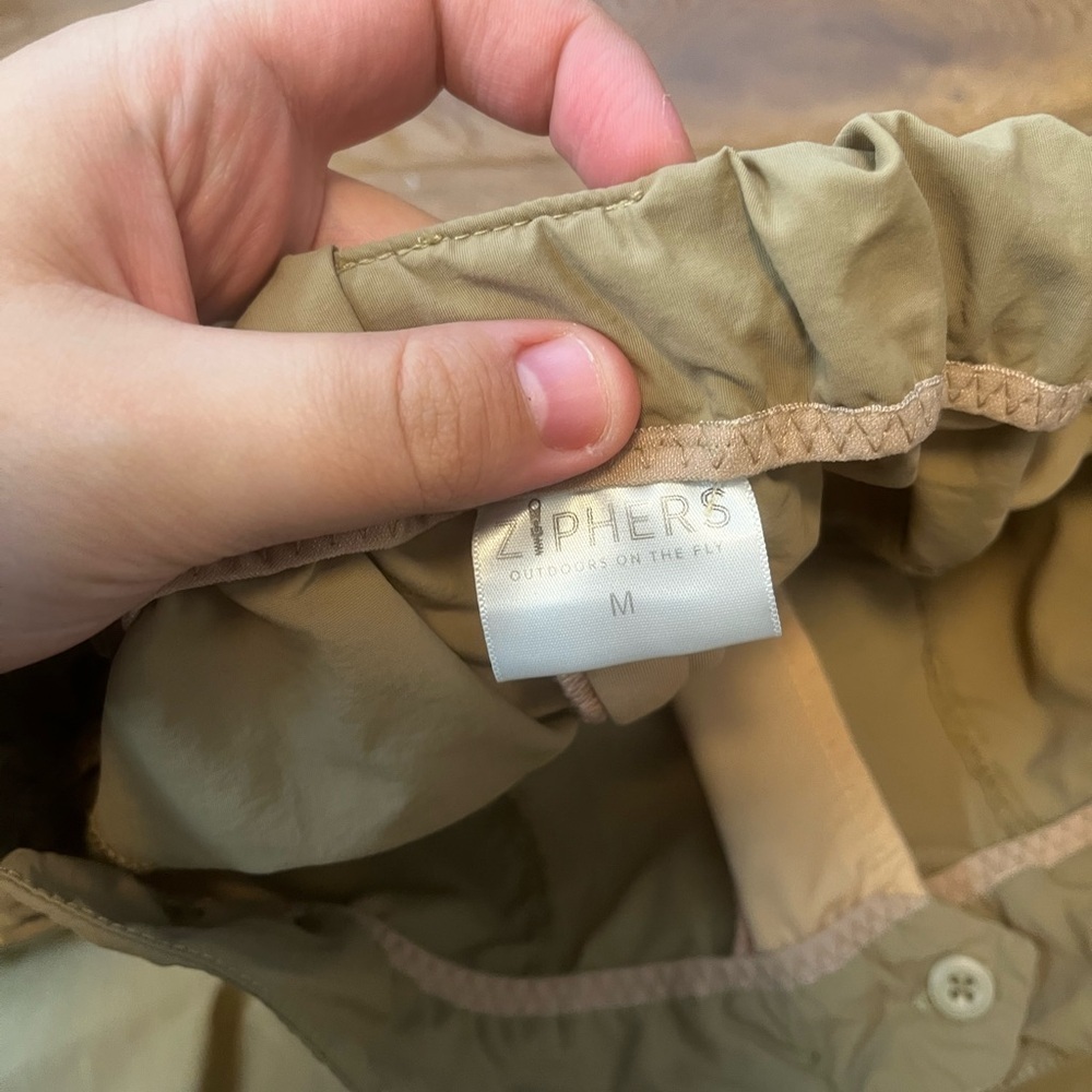 Zip Hers Women’s Trailblazer Hiking Pants in Tan Size M - Picture 5 of 7